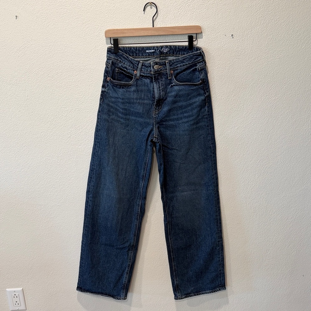 Old Navy Sky-Hi Wide Leg Jeans
